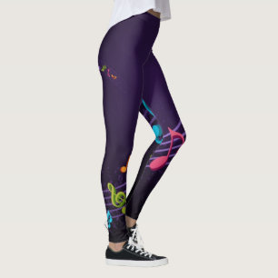 Musiknoten Leggings