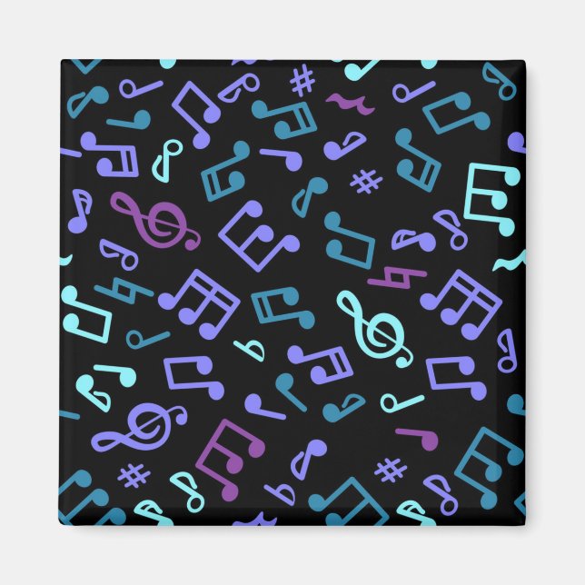 Musiknoten Magnet (Vorne)