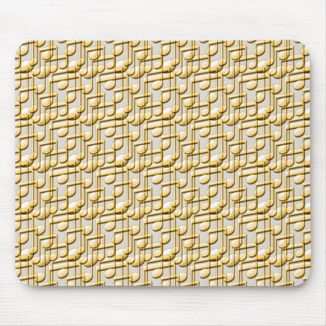 Musiknoten Mousepad (Vorne)