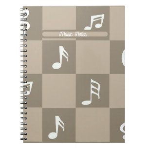 Musiknoten: Notizblock