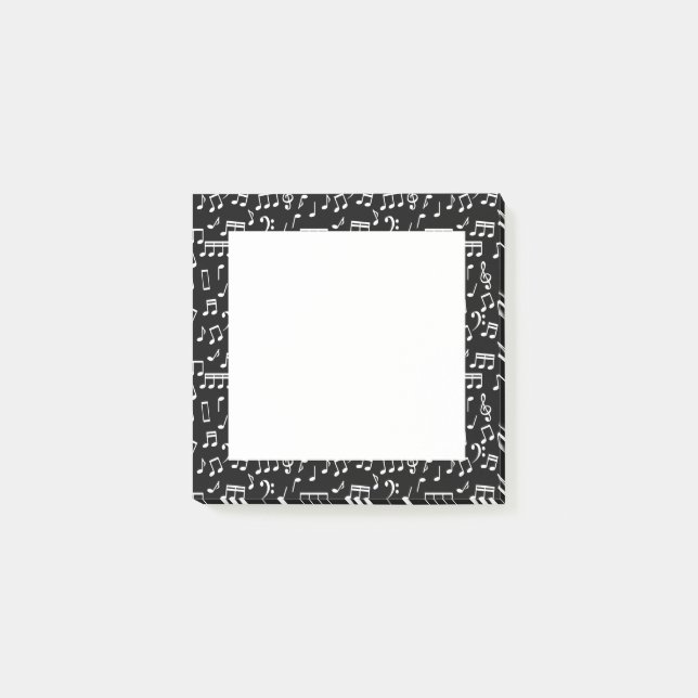 Musiknoten Notizen abschicken (Vorderseite)