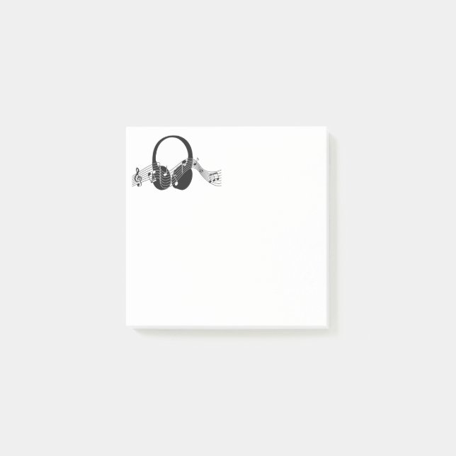 Musiknoten Notizen abschicken (Vorderseite)