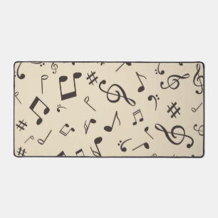 Musiknoten Schreibtischunterlage