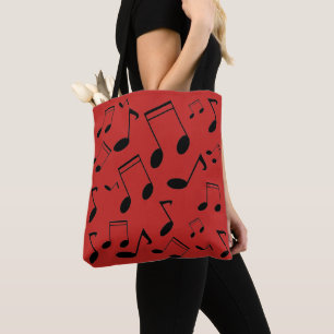 Musiknoten schwarz tasche