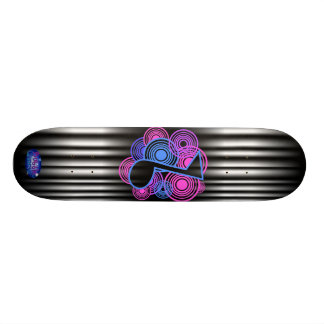 Musiknoten Skateboard