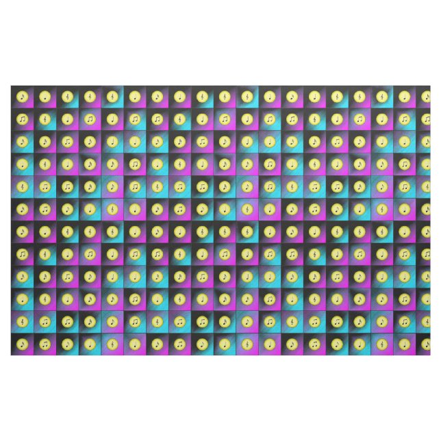 Musiknoten Stoff (Yard (91,4 cm))