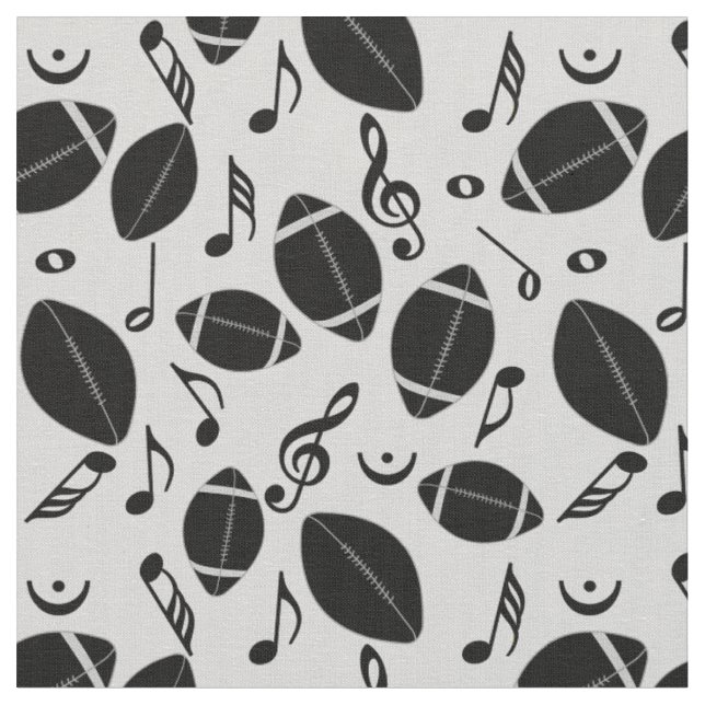 Musiknoten Stoff (Nahaufnahme)