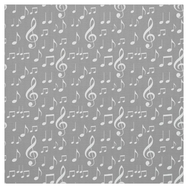 Musiknoten Stoff (Muster)