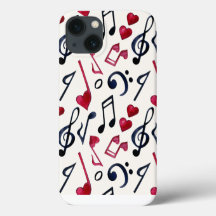 Musiknoten & Symbole Schwarz & Weiß