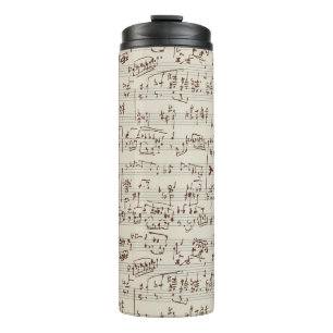 Musiknoten Thermosbecher