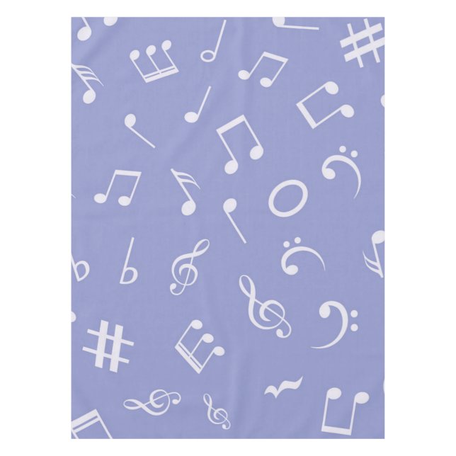 Musiknoten Tischdecke (Vorderseite)