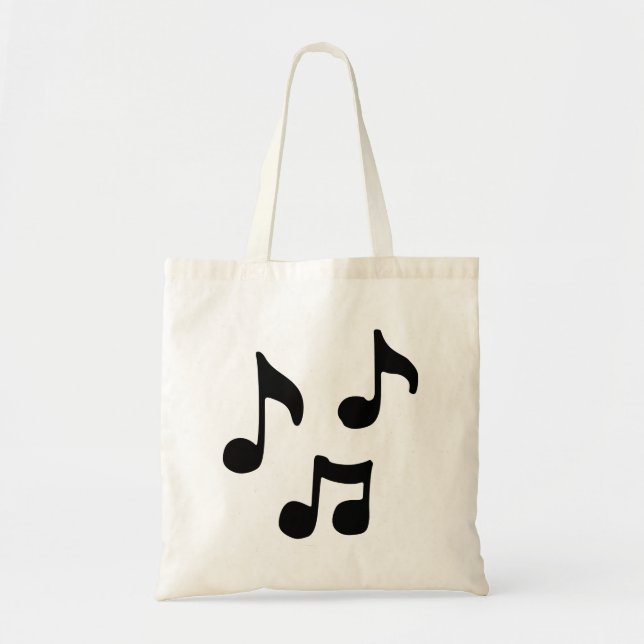 Musiknoten Tragetasche (Vorne)