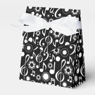 Musiknoten und Clefs Geschenkschachtel