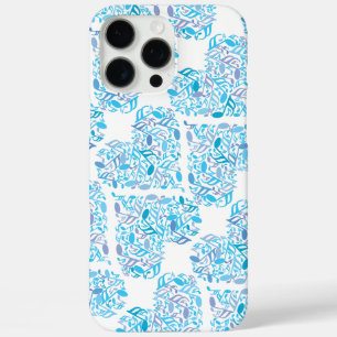 Musiknoten Vertikale Streifen iPhone 16 Pro Max Hülle