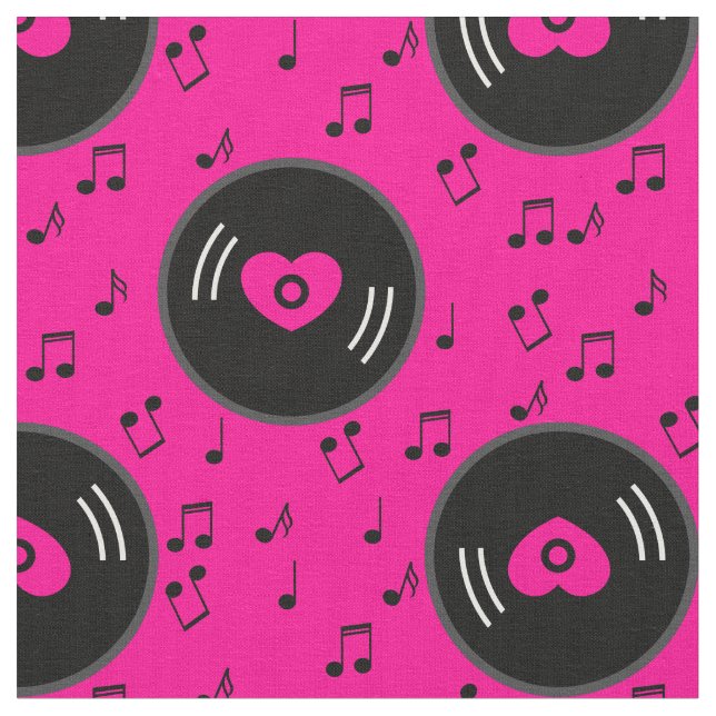 Musiknoten Vinyl Record Stoff (Nahaufnahme)