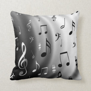 Musiknotenkissen Kissen