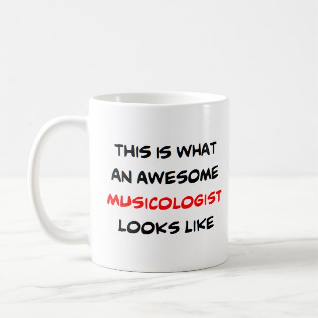 Musikologe, phantastisch kaffeetasse (Links)