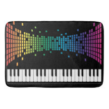 Musikpiano-Instrumentaltastatur mehrfarbig