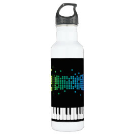 Musikpiano-Instrumentaltastatur mehrfarbig Edelstahlflasche