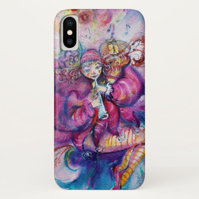 MUSIKPINK CLOWN Case-Mate iPhone HÜLLE (Rückseite)
