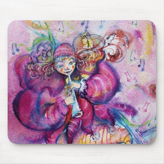 MUSIKPINK CLOWN MOUSEPAD (Vorne)