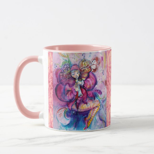 MUSIKPINK MIT EIGENEM KLEIN TASSE (Links)