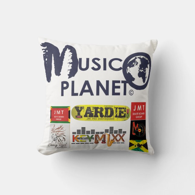 MUSIKPLANET-Kissen Kissen (Vorderseite)