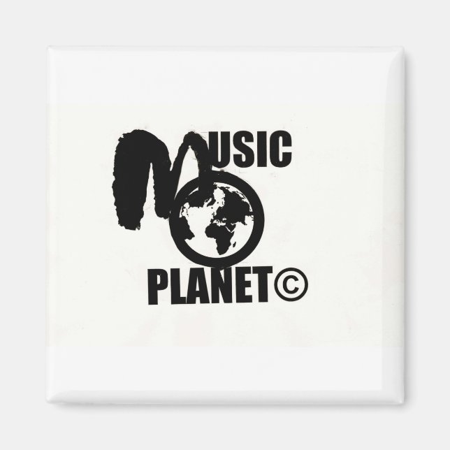 MUSIKPLANET MAGNET (Vorne)