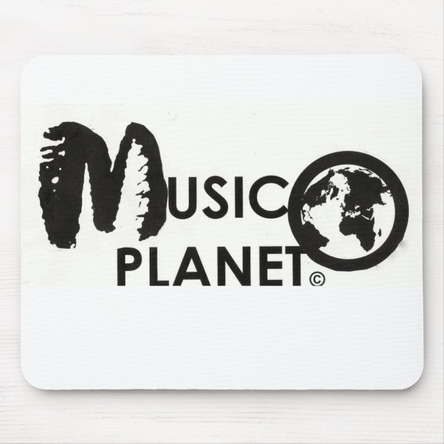 MUSIKPLANET OFFIZIELL Mousepad (Vorne)