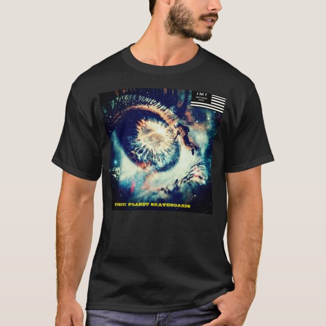 MUSIKPLANET SKATEBOARD T - Shirt (Vorderseite)