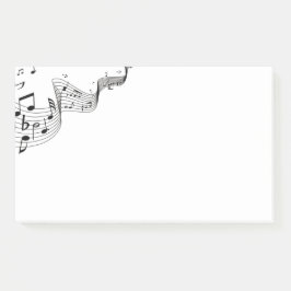 Musikposten - Anmerkungen Post-it Klebezettel