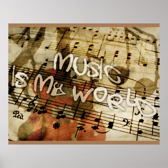 Musikposter Poster (Vorne)