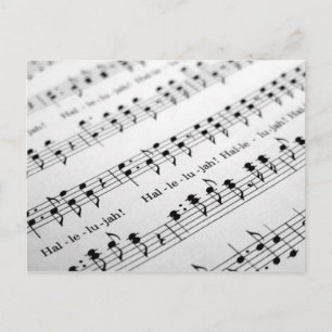 Musikpostkarte 38 postkarte