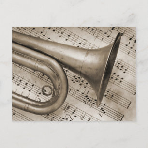 Musikpostkarte 44 postkarte