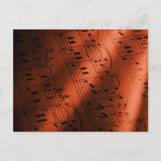 Musikpostkarte 47 postkarte