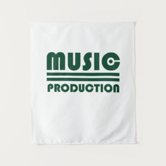 Musikproduktion Wandteppich
