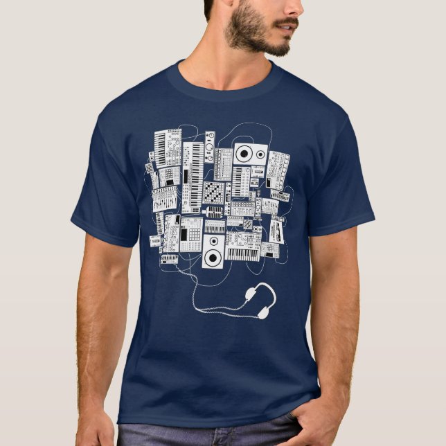 Musikproduzent DJ und Musiker T-Shirt (Vorderseite)