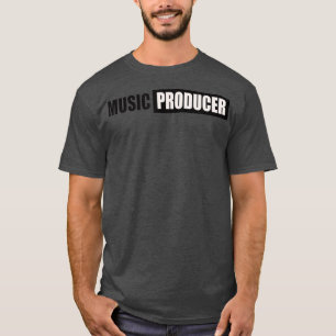 MUSIKPRODUZENT TSHIRT DESIGN DJ KÜNSTLER SÄNGER