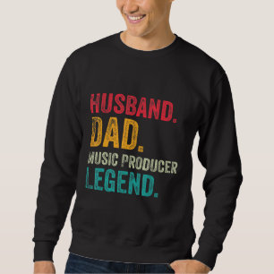 Musikproduzent von Husband-Vätern, der Beats Beat Sweatshirt