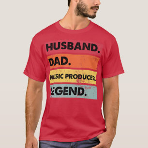 Musikproduzent von Husband-Vätern, der Beats Beat  T-Shirt