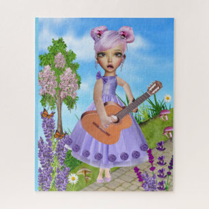Musikpuzzle für kleine Mädchen