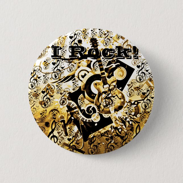 Musikreise, Rocks Gold_ Button (Vorderseite)