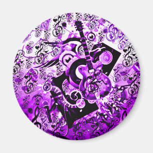 Musikreise, Rocks Lila_ Magnet