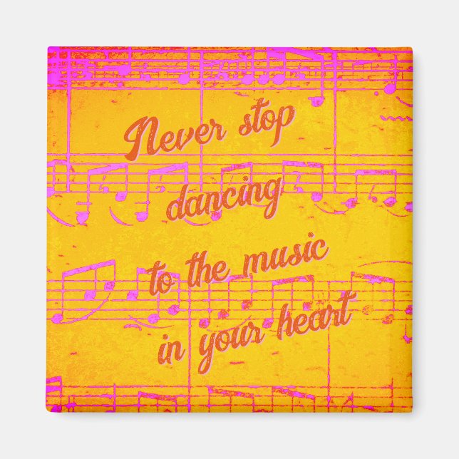 Musikschritte - Citrus Jam Magnet (Vorne)