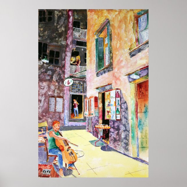 Musikschule Poster (Vorne)