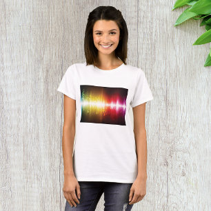 Musikspektrum Soundwave Vibrann Audio Visualizer T-Shirt