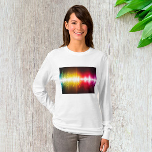 Musikspektrum Soundwave Vibrann Audio Visualizer T-Shirt