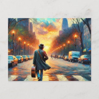 Musikstraße Postkarte