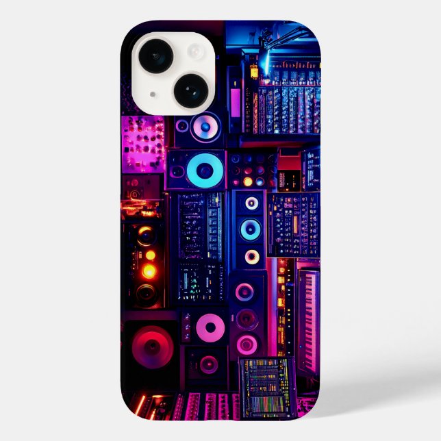 Musikstudio Case-Mate iPhone 14 Hülle (Rückseite)