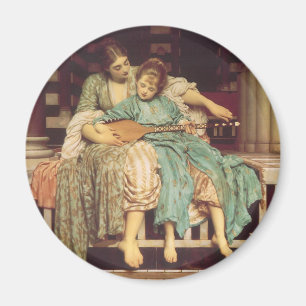 Musikstunde von Lord Frederic Leighton Magnet